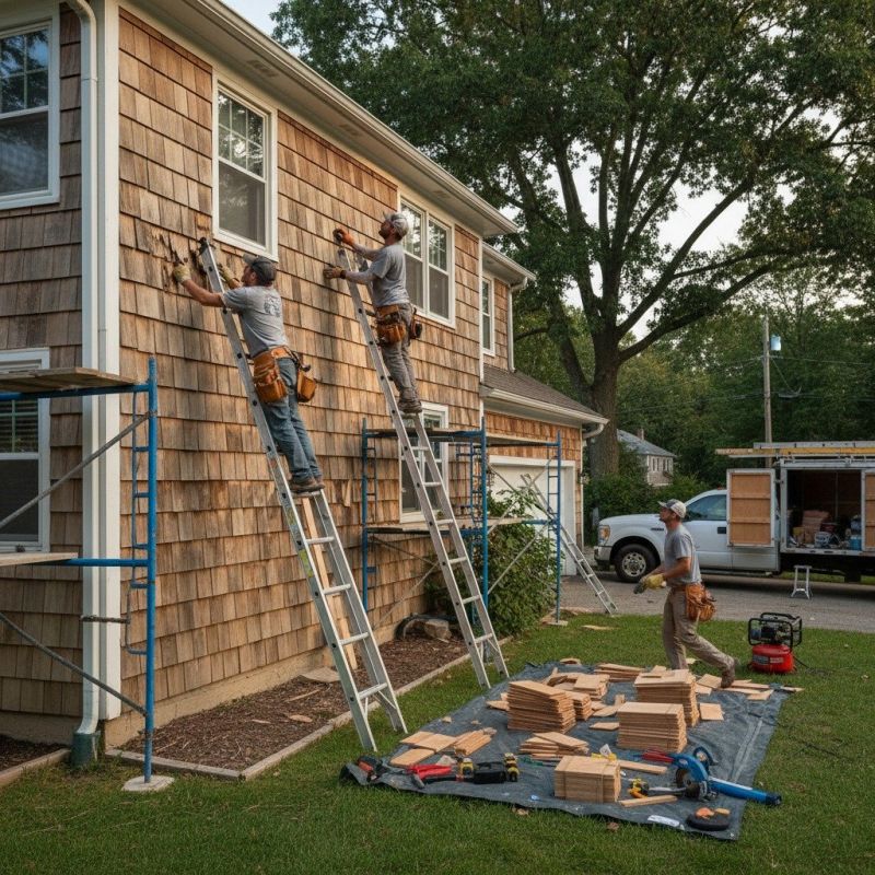 Barn Siding Repair detail
